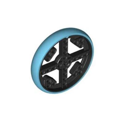 LEGO乐高 6261593 49295 88x14mm带轴孔SPIKE轮胎车轮子45678配件