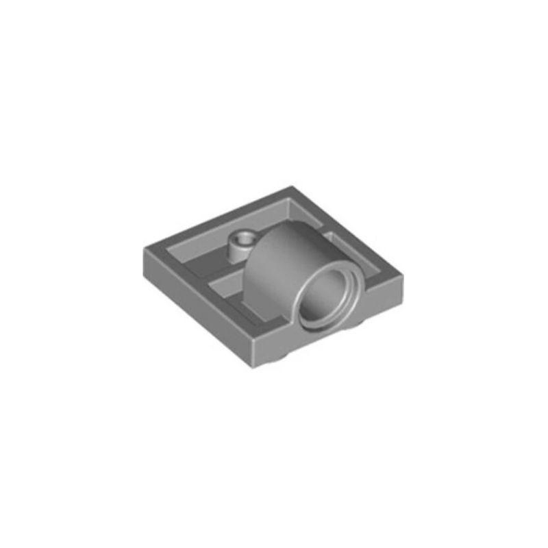 乐高LEGO 6045988 10247 2444 4211359 浅灰色 带孔板 2x2带1栓孔