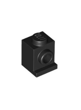 乐高LEGO 407026 4070 黑色1x1单侧缩短带转接凸点砖 30069 35388