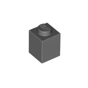 乐高/LEGO积木零件 4211098 3005 30071 35382 深灰色 1x1 基础砖
