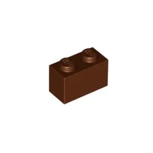 乐高/LEGO 4211149 3004 3065 35743 红棕色 1x2 基础砖 4613963