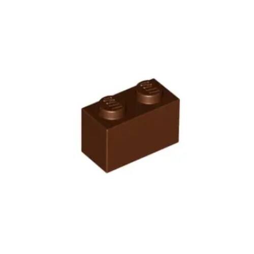 乐高/LEGO 4211149 3004 3065 35743 红棕色 1x2 基础砖 4613963