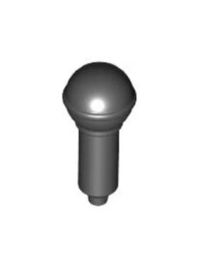 乐高/LEGO积木零配件 6088550 18740 90370 黑色 麦克风 话筒