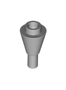 乐高/LEGO积木零件 6167667 11610 浅灰色 圆锥件 冰淇淋筒