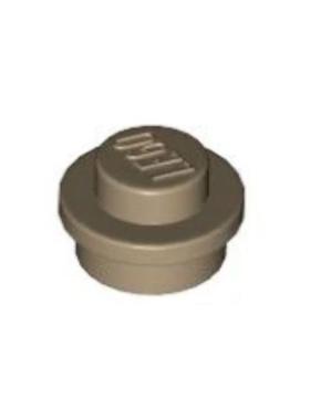 乐高/LEGO积木零件 6315781 4073 6141 34823 深米色 1x1小圆板