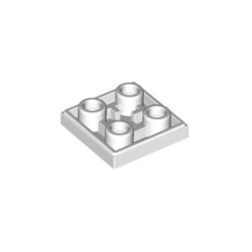 乐高/LEGO积木零配件 6013866 11203 白色 2x2 反向光面板