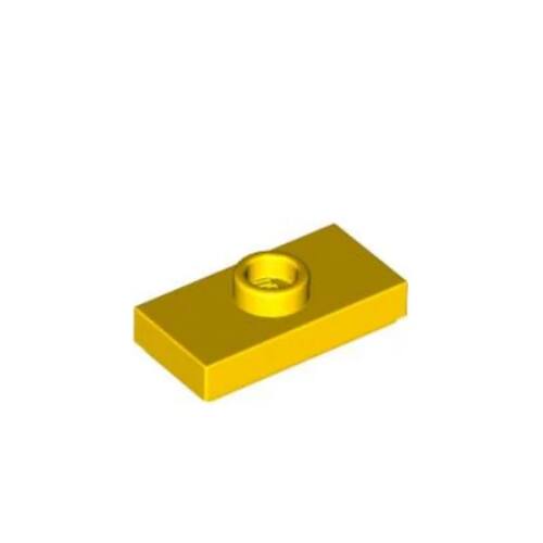乐高/LEGO积木零件 6092583 15573 黄色 1x2 二转一板 379424
