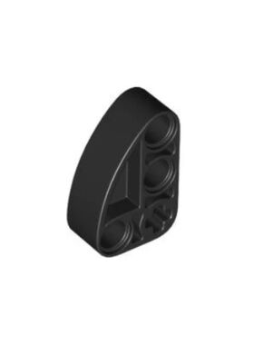 乐高/LEGO零件 6326047 71708 黑色 2X3 厚轴栓 弯孔臂 科技配件