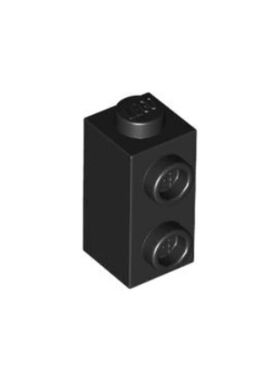 乐高/LEGO积木零件 6228987 32952 黑色 1x1x1-2/3单侧双凸点砖