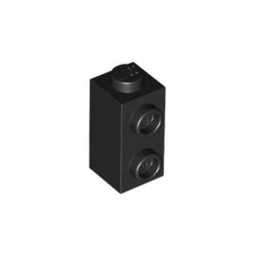 乐高/LEGO积木零件 6228987 32952 黑色 1x1x1-2/3单侧双凸点砖