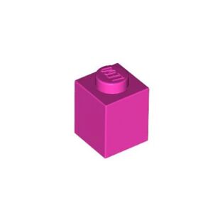 乐高LEGO积木零件 4492224 3005 30071 35382 深粉红色 1x1基础砖