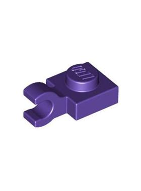 乐高LEGO 6331505 61252 6347297 6173790 深紫色1x1单侧夹口板