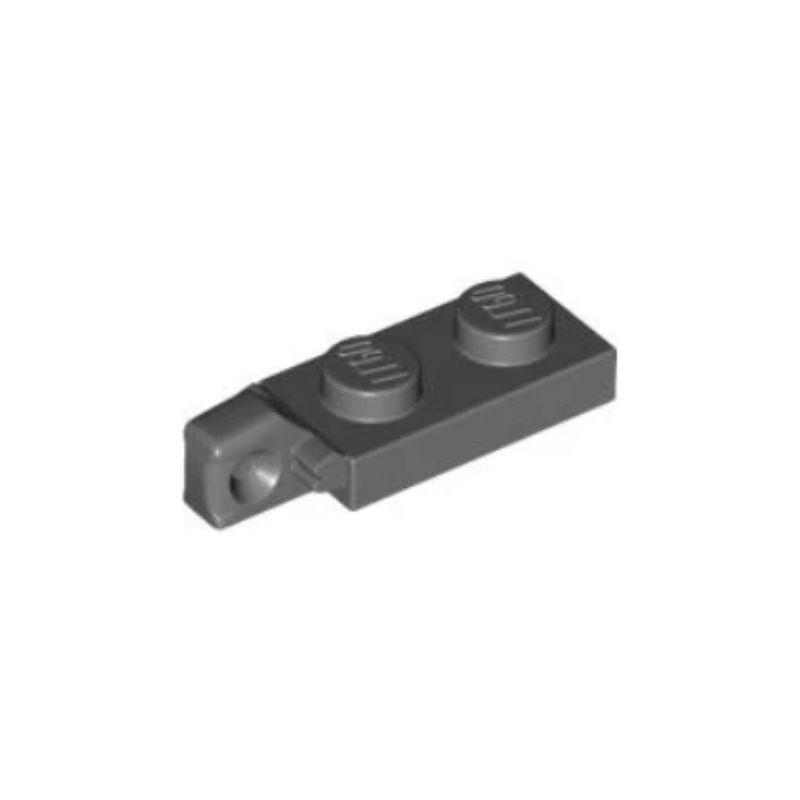 乐高/LEGO零件 6266225 49715 44301b 4210883 深灰色 1x2铰链板