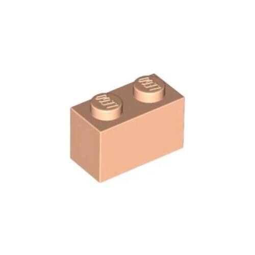 乐高/LEGO积木零配件 6369189 3004  93792 浅肉色 1x2 基础砖