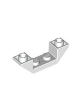 乐高LEGO 6338001 32802 633800 白色4x2反向斜坡砖 车结构固定件