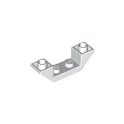 乐高LEGO 6338001 32802 633800 白色4x2反向斜坡砖 车结构固定件