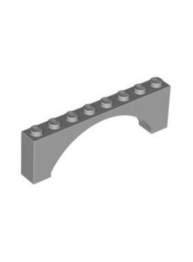乐高LEGO 6079722 3308 16577 40296 6313653浅灰色1×8×2拱形砖
