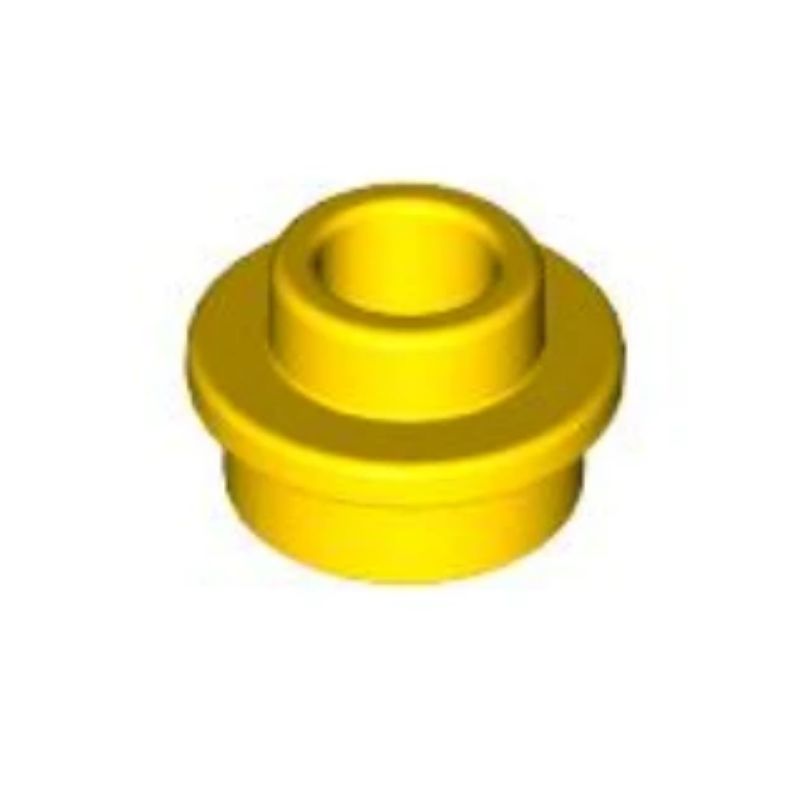 乐高LEGO零件 6168644 85861 28626 黄色 1x1 带孔圆板 6050850