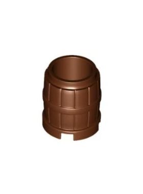 乐高/LEGO零件 6278989 26170 2489 6605459 棕色 2x2x2 小圆木桶