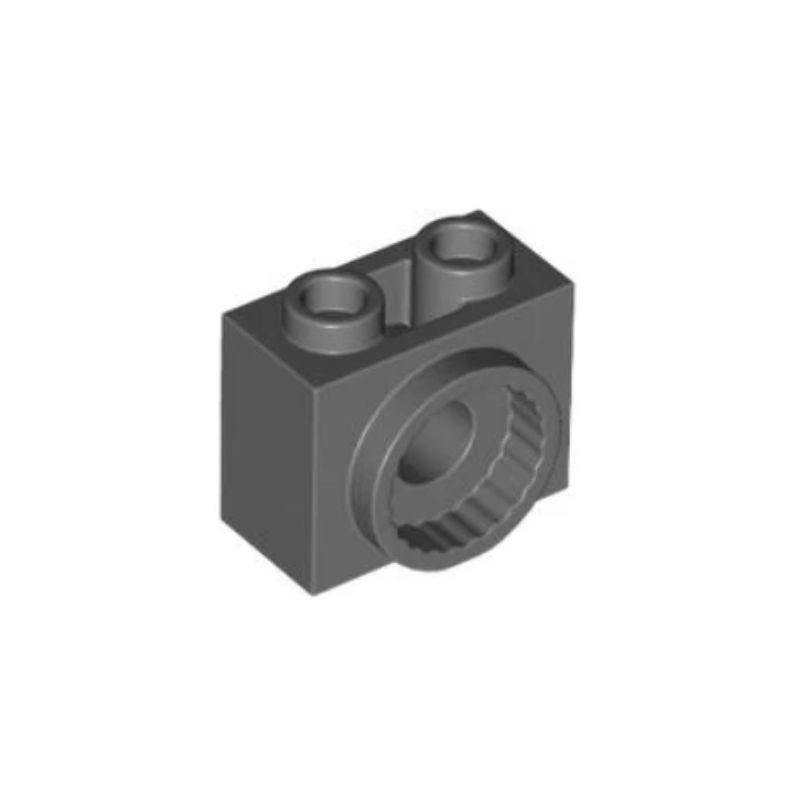 乐高/LEGO零件 6398662 80431 深灰色 1x2x1.33 球窝关节连结件