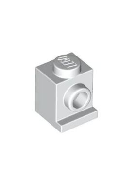 乐高LEGO 407001 4070 白色1x1单侧缩短带转接凸点砖 30069 35388