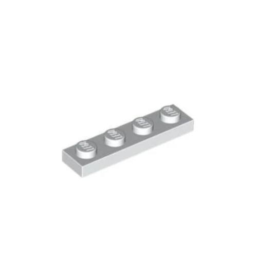 乐高/LEGO积木零件 371001 3710 白色 1x4 基础板 4颗粒板