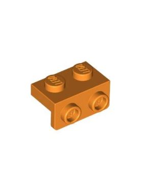 乐高/LEGO积木零件 6193782 99781 橙色 1x2 托架侧面砖