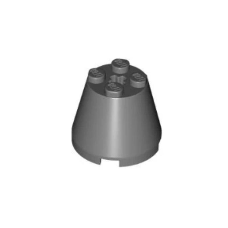 乐高/LEGO零件 6201630 6233 4250110 深灰色3x3x2 圆锥件4581215