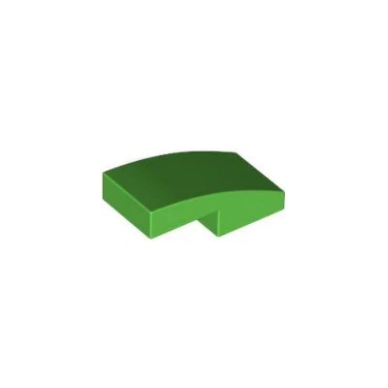 乐高/LEGO积木零件 6460836 11477 3593 17134 亮绿色 1x2弧形件