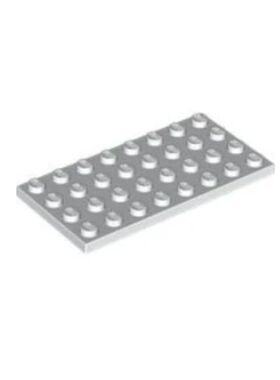 乐高/LEGO积木零配件 303501 3035 白色 4x8 基础板