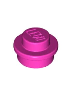 乐高/LEGO零件 6195315 4073 6141 34823 深粉色1x1小圆板4243576