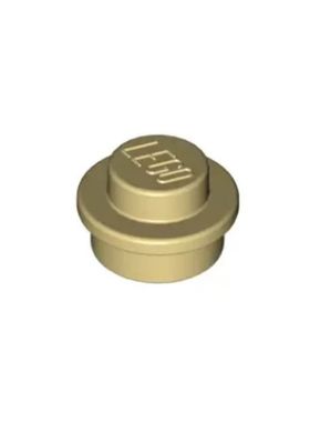 乐高/LEGO积木零件 4161734 4073 6141 34823 米色 1x1小圆板