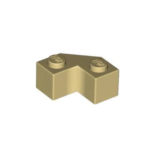 乐高/LEGO积木零件 6148265 87620  米色 2×2多面楔形砖