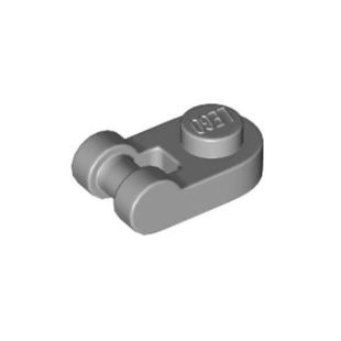 浅灰色 乐高 26047 6225246 1x1一侧带圆接柄板铰链板 LEGO零件