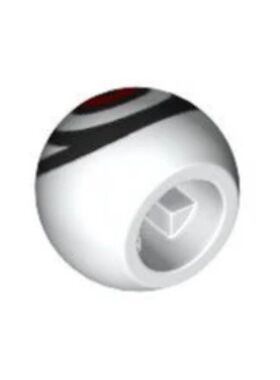 乐高/LEGO零件 6382124 32474pr1020 6298801 白色 眼睛 转向球