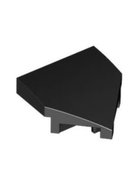 乐高/LEGO积木零件 6308912 66956 75468 黑色 2x2 楔形 光面板