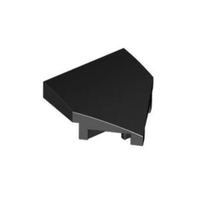 乐高/LEGO积木零件 6308912 66956 75468 黑色 2x2 楔形 光面板