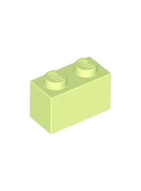 乐高/LEGO零件 6104578 3004 93792 6088532 黄绿色 1x2 基础砖