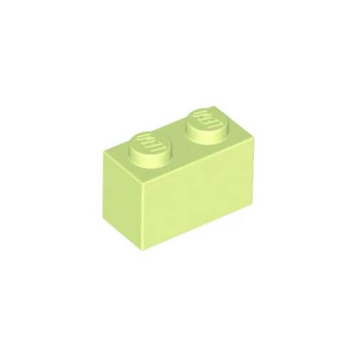 乐高/LEGO零件 6104578 3004 93792 6088532 黄绿色 1x2 基础砖