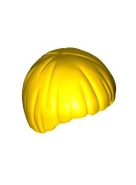 乐高LEGO零配件 6366712 55532 黄色 碗盖头 bobo蘑菇头 人仔头发