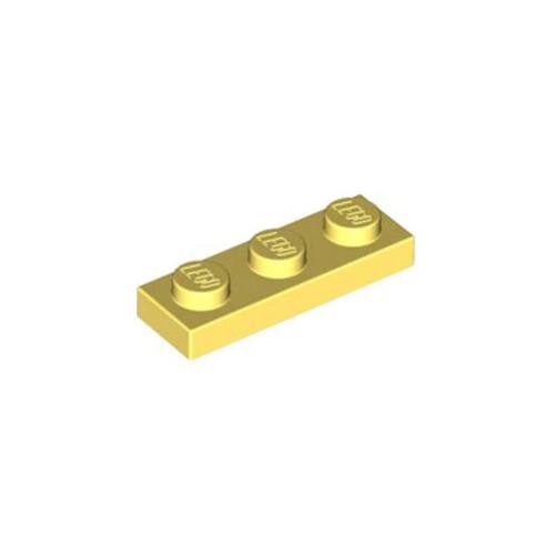 乐高/LEGO积木零配件 6296492 3623 亮浅黄色 1x3 基础板