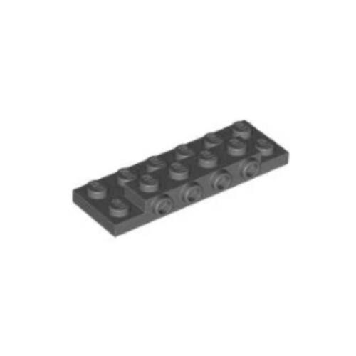 乐高/LEGO 6401210 72132 87609 6138633 深灰色 2x6单面带凸点砖