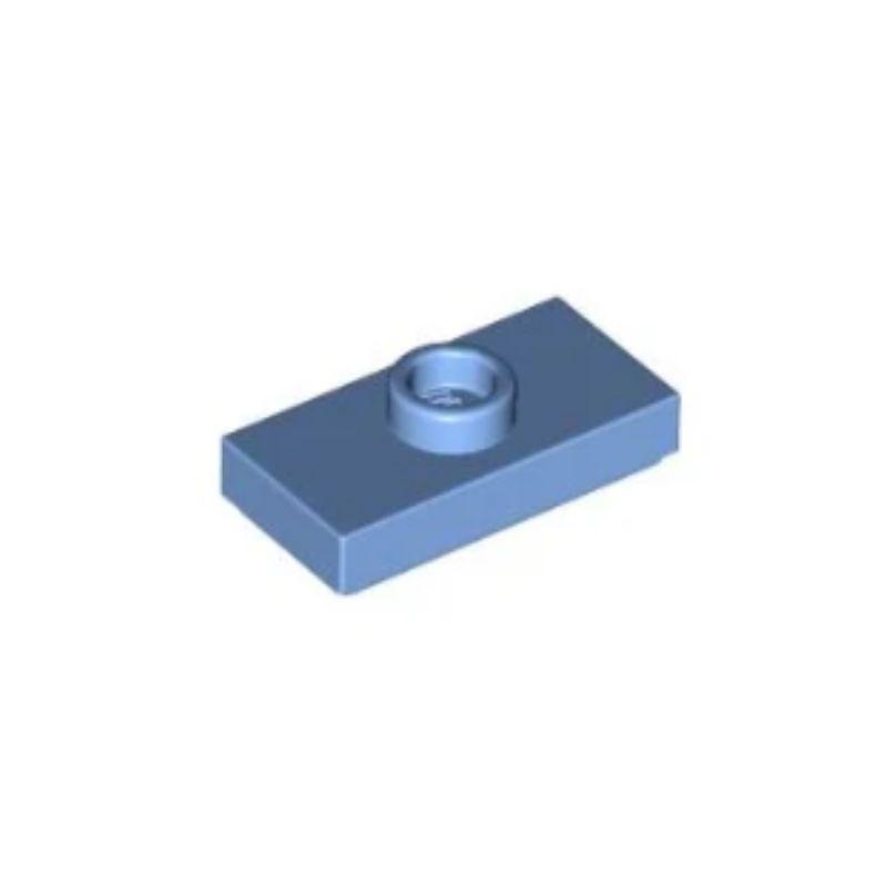 乐高/LEGO积木零件 6092601 15573 3794 中蓝色 1x2二转一板