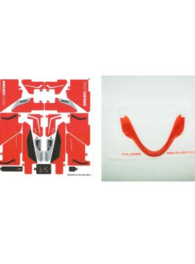 乐高/LEGO积木零配件 6294650 67144 42107 杜卡迪 挡风 贴纸