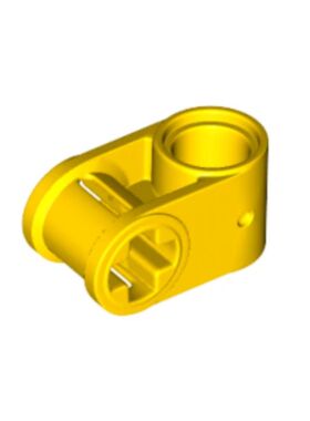 乐高LEGO 6261367 6536 40146 黄色 1x2十字轴栓连接件 4173666
