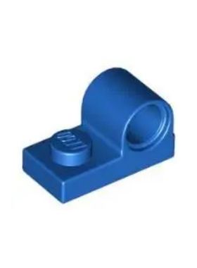 乐高/LEGO积木零配件 6248822 11458 蓝色 1x2 带1孔板