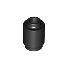 乐高/LEGO积木零件 306226 3062 30068 35390 黑色 1x1 圆柱砖