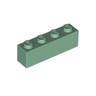 乐高/LEGO零件 4521947 3010 4153765 沙绿色 1x4 基础砖