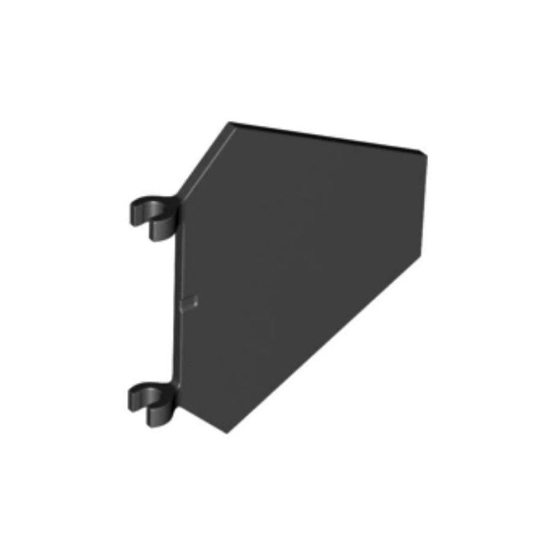 乐高/LEGO零件 6334515 17979 51000 x1435 黑色 5x6 标志旗帜件