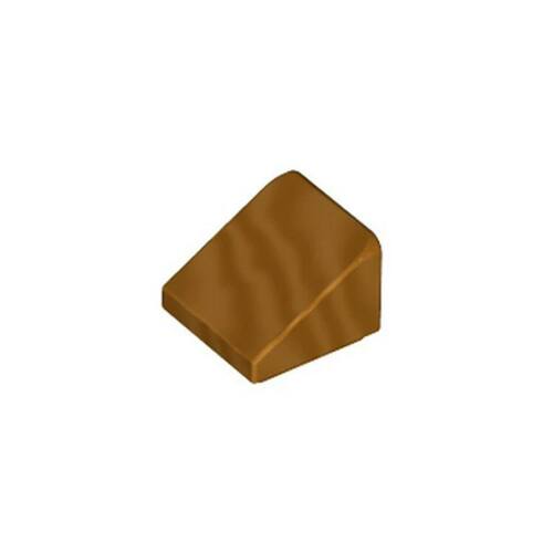 乐高LEGO零配件 6191668 54200 50746 35338 金属金色 1x1 斜坡砖